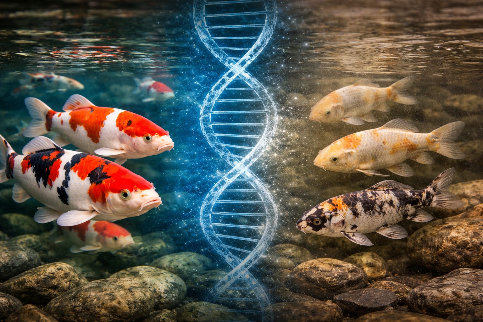 Genetika koi riba: šta se zaista nasleđuje (mitovi i istina)