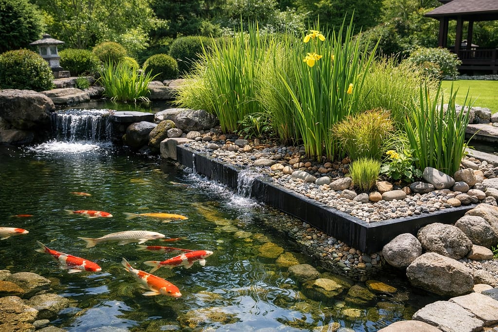 kako napraviti wetland filter koi ribnjak